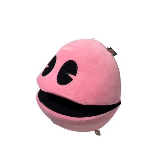 Pink Pac-Man Plush Battle Royale Bandai Namco Ghost 13" Plush NWT - Picture 2 of 5
